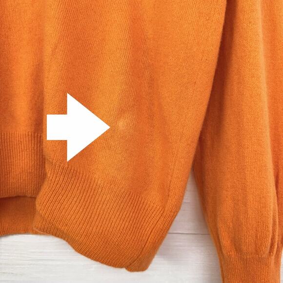 Polo Ralph Lauren Mens XXL 2XL Crewneck Washable 100% Cashmere Sweater FLAWED - Picture 7 of 14